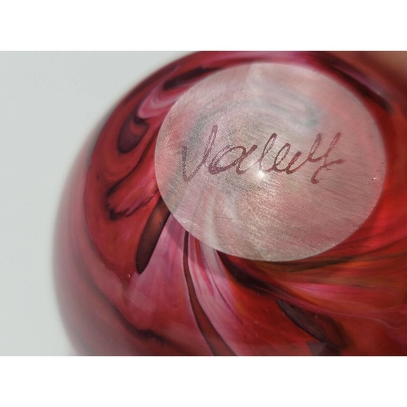 Gozo Glass Paperweight "Earth, Wind & Fire" Signed Hand Crafted Island of Gozo - Picture 7 of 9